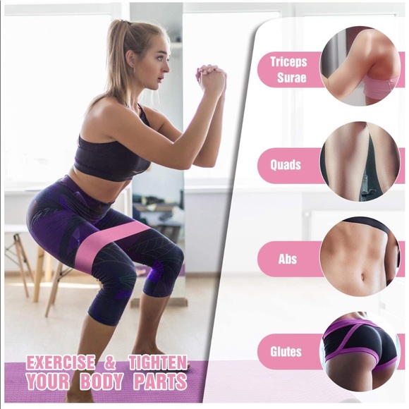 Booty Bands 🍑Resistance Bands For Home Workout - Picture 3 of 7